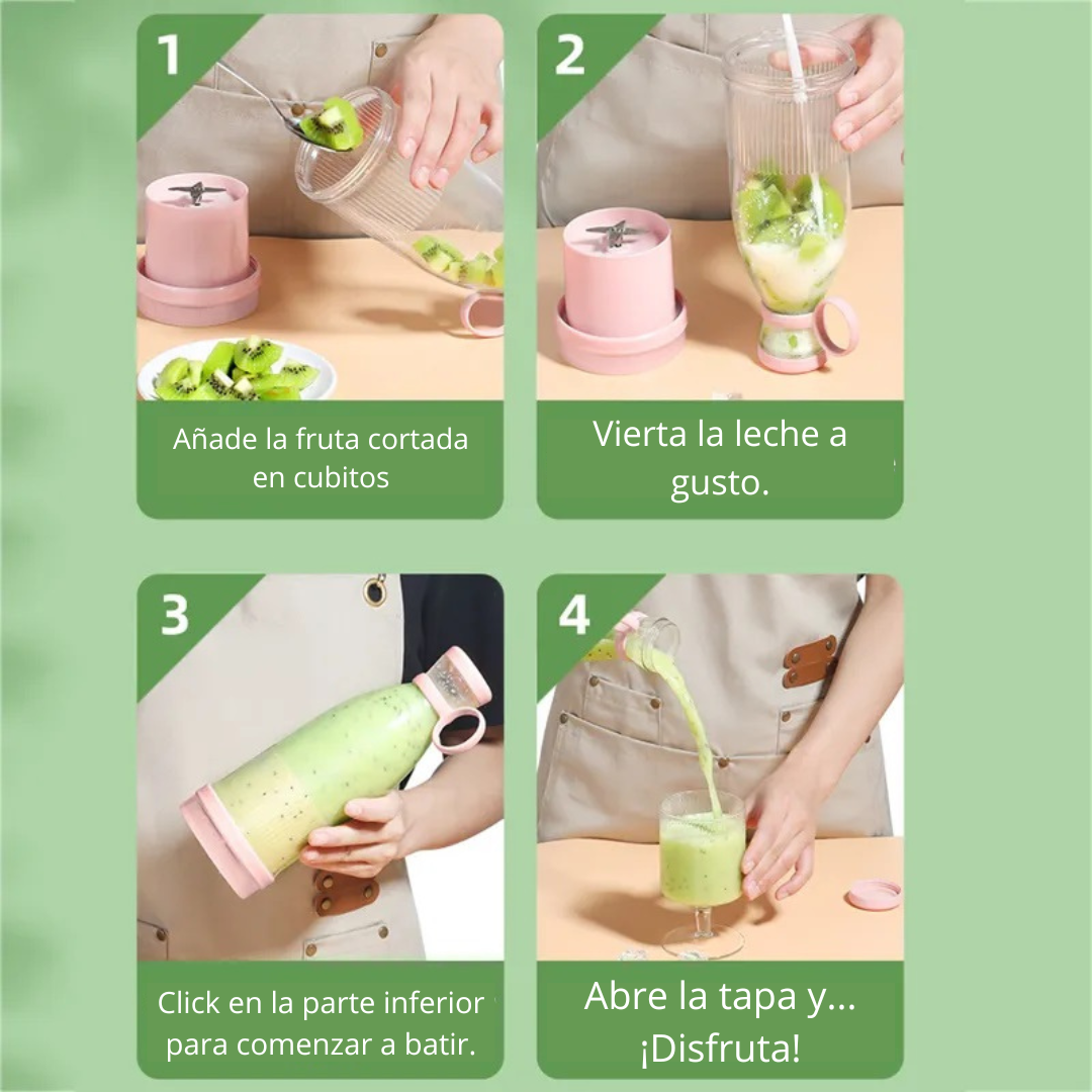 Oferta Especial: FreshJuice™ Batidora Portátil 350 ML