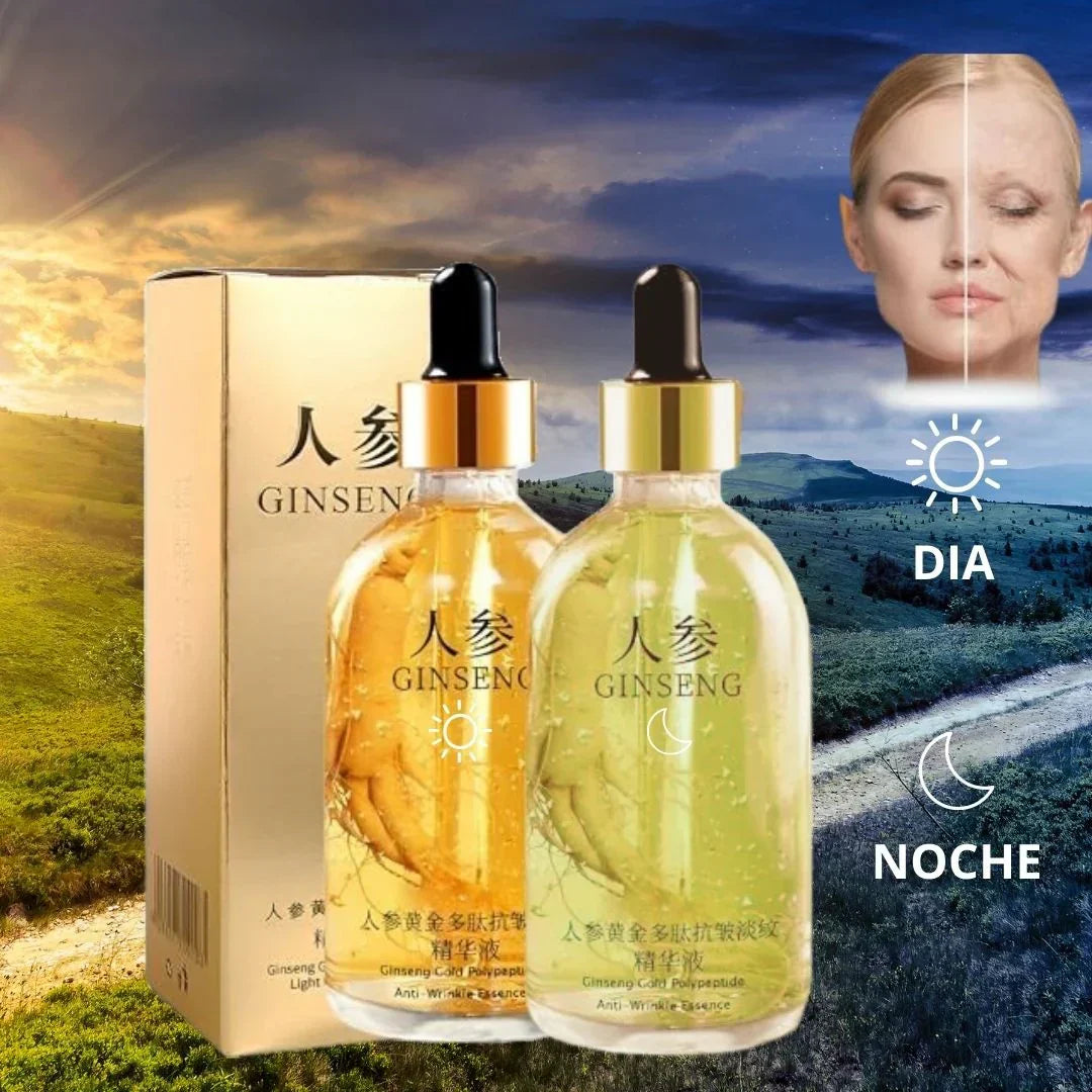 Promoción Cierre de Tienda: 2x1 Sérum Ginseng Antiarrugas ORIGINAL + Envío GRATIS 😍